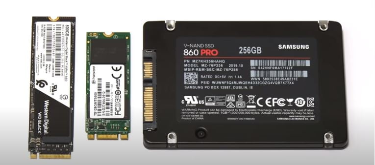 Speed of SSD vs HDD