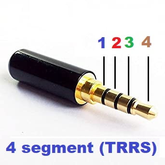 4 segment trss 3.5mm jack