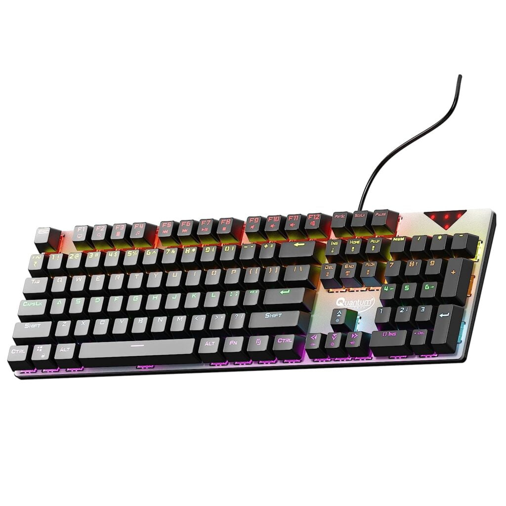 Quantum Rapid Strike Mechanical Wired Gaming Keyboard